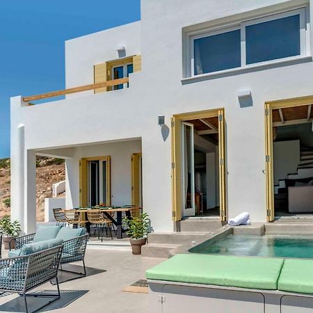 Villa Alba In Syros With Private Jacuzzi Azolimnos Exteriér fotografie